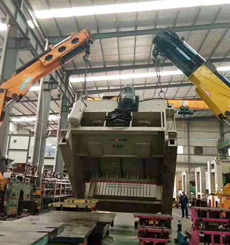 中国石油大学设备搬迁